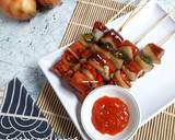 Cara Membuat Sausage onion kabobs aka sate sosis bombay 5