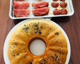 Foto del paso 9 de la receta: Pastel Pancake relleno queso crema y arándanos