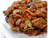 Foto langkah ke 3 dari resep Sambal Belut Petai Vegan.