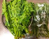Sweet-sesame-tasted chrysanthemum Leaves recipe step 1 photo