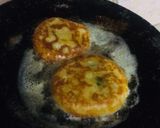 A picture of step 3 of Crispy Tikki.