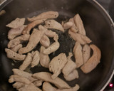 Foto del paso 3 de la receta: Fajitas de pollo, soja y pimiento tricolor