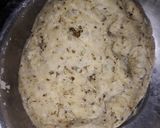 A picture of step 1 of Namkin kaju mathari.