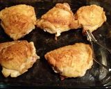A picture of step 3 of Brad's citrus chicken bake.