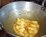 A picture of step 6 of Shrimp Curry.