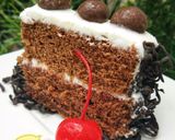 Foto langkah ke 11 dari resep BLACK FOREST 🍂BIRTHDAY CAKE 🎂 - FLo.