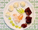 Sült oldas krumplipürével, barátságban a vitamin salátával és Villányi Roséval recept fázis 6 fotója