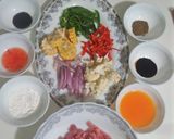 A picture of step 1 of Vegetable Beef Steak.