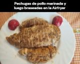 Foto del paso 12 de la receta: Pechugas de pollo marinada y luego braseadas en el horno o en la Airfryer