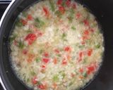 Foto del paso 4 de la receta: Arroz meloso con gambas y culantro