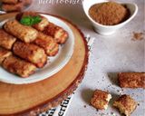 Foto langkah ke 6 dari resep Palm Cheese Stick Cookies.