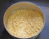 A picture of step 2 of Kacha moong dal(Bengali style).