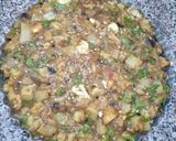 A picture of step 4 of Crustless Vegetable Quiche.