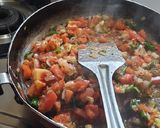 A picture of step 4 of Khandeshi spicy green brinjal Bharta.