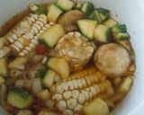 Foto del paso 1 de la receta: Sopa de cerveza con calabacita, elote y champiñón. (Olla de cocción lenta-SlowCooker-CrockPot)