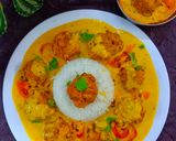 कढ़ी चावल - बेसन की कढ़ी - बेसन का कढ़ी पकौड़ा रेसिपी चरण 10 फोटो