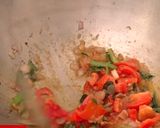 A picture of step 1 of Baked egg with red sauce.