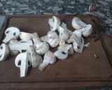 Foto del paso 2 de la receta: Ensalada tibia de papines y champiñones