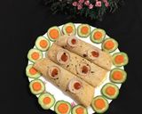 A picture of step 7 of Egg Roll.
