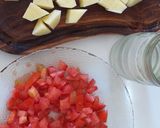 Foto del paso 3 de la receta: Fideos fresco con salsa y carne molida😋🍝