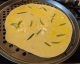 A picture of step 6 of Italian thin focaccia.
