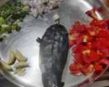 A picture of step 3 of Baingan bhartha.