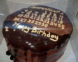 Foto langkah ke 7 dari resep CAKE KUKUS COKLAT JUARA (BOLU KUKUS COKLAT base cake kue tart 18.