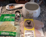 Foto del paso 1 de la receta: Pimientos del piquillo rellenos de pollo
