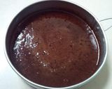 A picture of step 4 of Super Moist Steamed Chocolate Cake Champion NO Mixer NO Oven.
