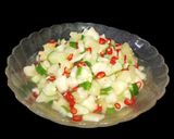 Foto langkah ke 3 dari resep Acar Nenas Timun.