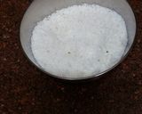 A picture of step 3 of Samak phirni.