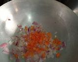 A picture of step 1 of Stir fried potatoes with veggies and gizzard.