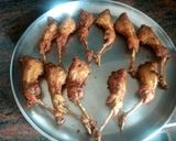 A picture of step 7 of Kaadai 65(Quail Roast).