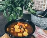 A picture of step 3 of Vegan Recipes-Vegan Guinness Irish Stew.