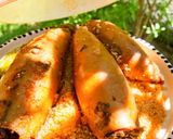 Une image de l'étape 2 de Couscous au calamars farcis.
