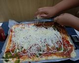 Foto langkah ke 3 dari resep Squarepan Pizza.