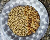 Hình bước làm 1 của món Sữa đậu nành + đậu phộng rang🥜🥜🥜🍶🍶🍶