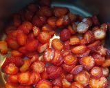 Foto del paso 1 de la receta: Mermelada de frutillas y sandía