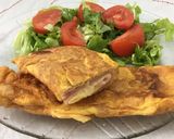 Foto del paso 4 de la receta: OMELETTE DE JAMÓN Y QUESO 🥚🧀