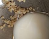 A picture of step 5 of Creamy white pasta.