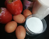 Foto del paso 1 de la receta: Flan de caqui 🌱vegetariana