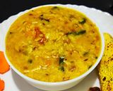 A picture of step 10 of Masala khichdi.