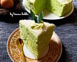 Foto langkah ke 6 dari resep Pandan Cake (with butter cream pandan).
