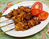 Foto langkah ke 5 dari resep Sate jamur tiram istimewa.