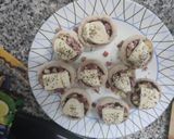 Foto del paso 3 de la receta: Champiñones rellenos de jamón y queso