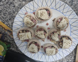 Foto del paso 3 de la receta: Champiñones rellenos de jamón y queso