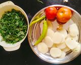 A picture of step 1 of Methi aloo ki sabji 😋 Fenugreek potato (without onion & garlic).