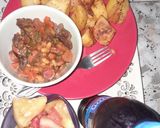 A picture of step 3 of Bake potatoes.