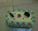 Foto langkah ke 10 dari resep Cake pandan moka.