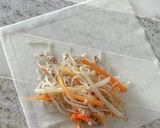 A picture of step 4 of Spring Rolls.